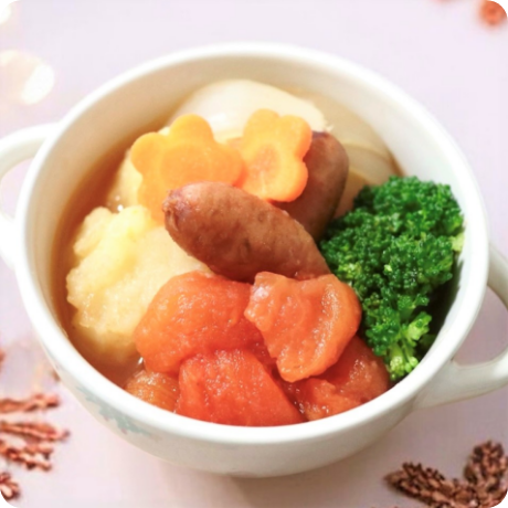 Xmasの食卓に彩りを！トマトのあったかポトフ