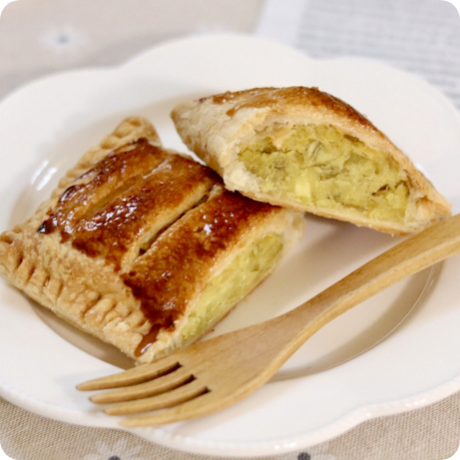
			ホッとする甘さ！ホクホクおいもパイ