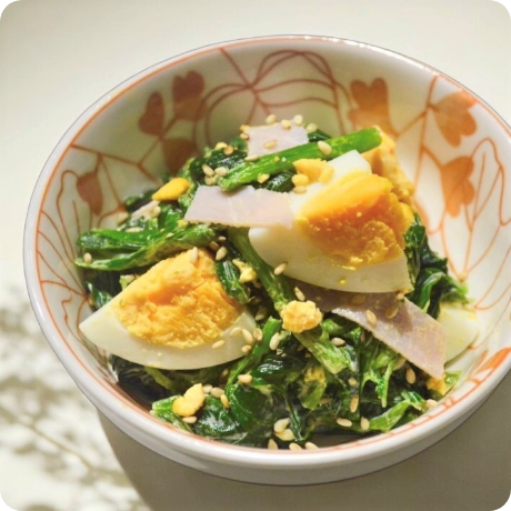 春にぴったり！簡単ミモザ風サラダの画像