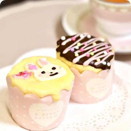 レンジで簡単！我慢しないふわふわカップケーキの画像