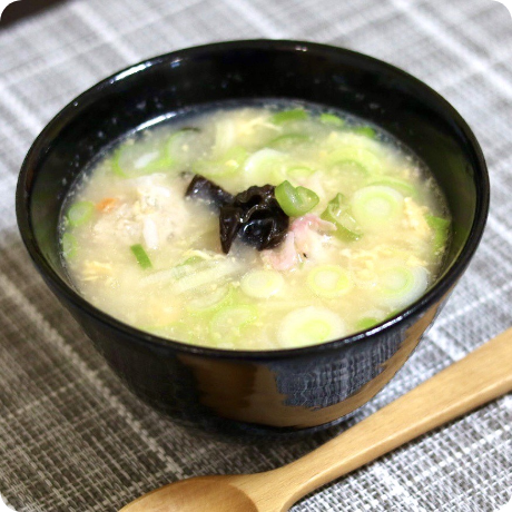おなかに優しい、ほっこり中華粥