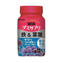 UHA味覚糖 グミサプリ 鉄&葉酸のイメージ画像