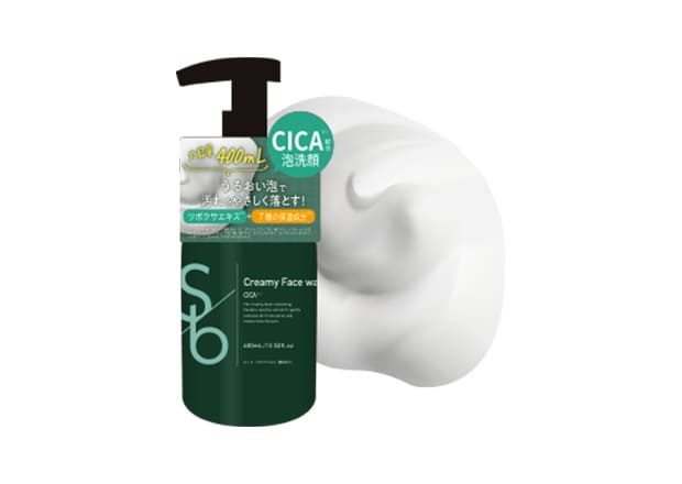クリーミーフェイスウォッシュCICA 400mL イメージ画像