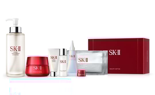 SK-II 化粧水・クリームセット レッドボックス cosme SHOPPING限定:約 10,340円(税込)相当】スキンパワー