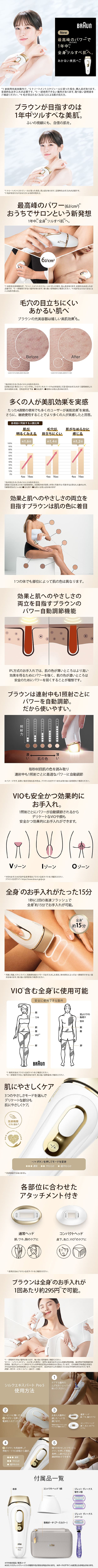 ブラウン 光美容器 シルクエキスパート Pro5 PL5158 1個 ブラウン 光美容器 シルクエキスパート Pro5 PL5158 1個