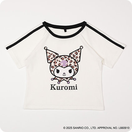 テレコリブTシャツ クロミ
