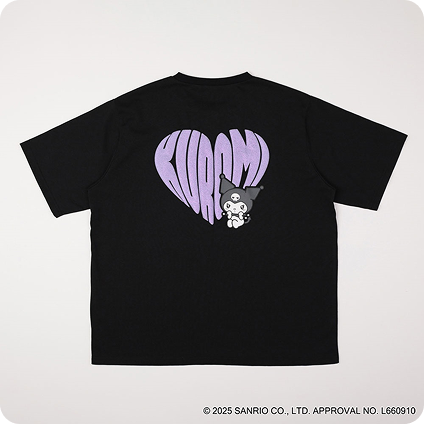 メロクロ周年ラメ発泡Tシャツ クロミ