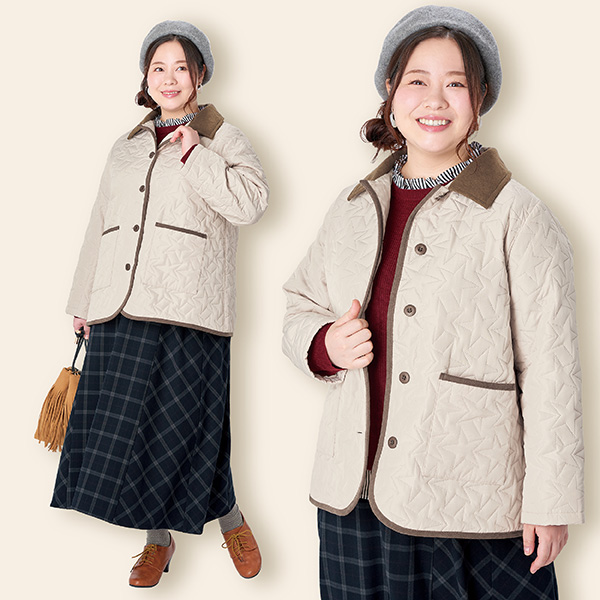 【17号】noannu ノアンヌ ジャケット トップス スカート 紺 ツイード 17号】noannu ノアンヌ ジャケット トップス スカート 紺