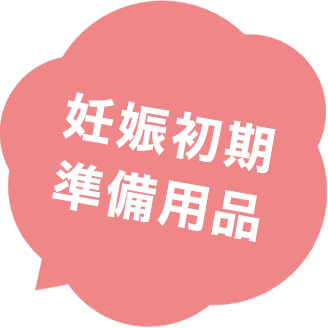 妊娠初期準備用品
