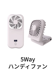 5Wayハンディファン
