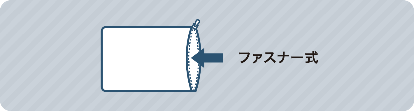 ファスナー式