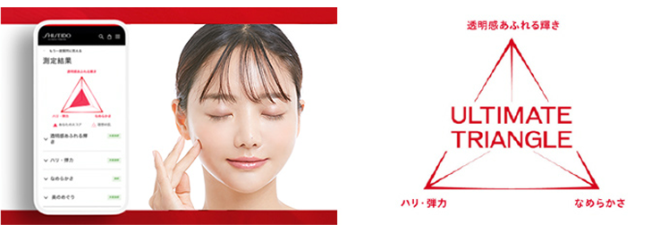 透明感のあふれる輝き ハリ・弾力 なめらかさ