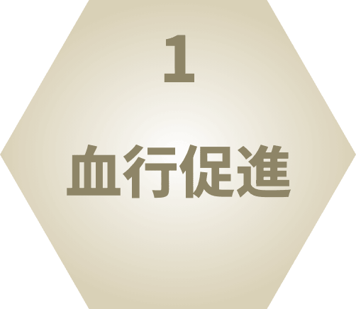 1.血行促進