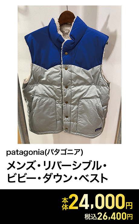 Patagonia(パタゴニア) メンズ・リバーシブル・ビビー・ダウン・ベスト