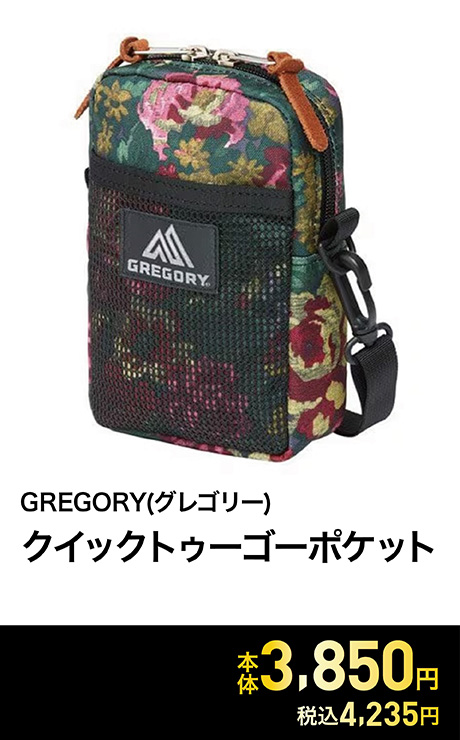 GREGORY(グレゴリー) クイックトゥーゴーポケット<06 V従販>