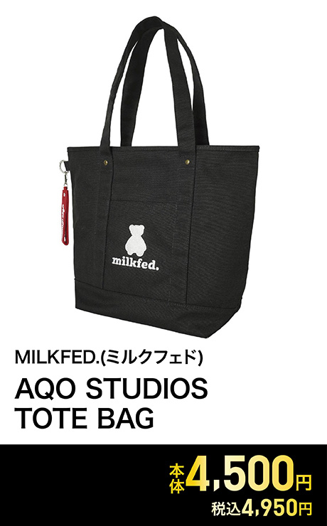 MILKFED.(ミルクフェド) AQO STUDIOS TOTE BAG<06 V従販>