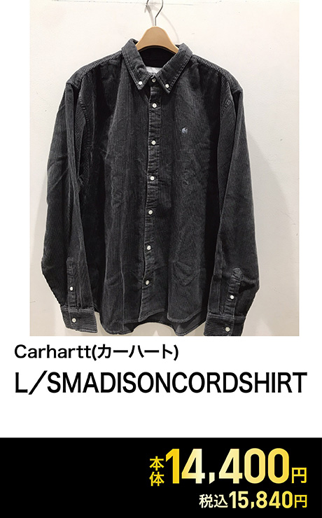 Carhartt(カーハート) L／SMADISONCORDSHIRT<06 V従販>