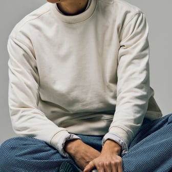裏毛クルートレーナー