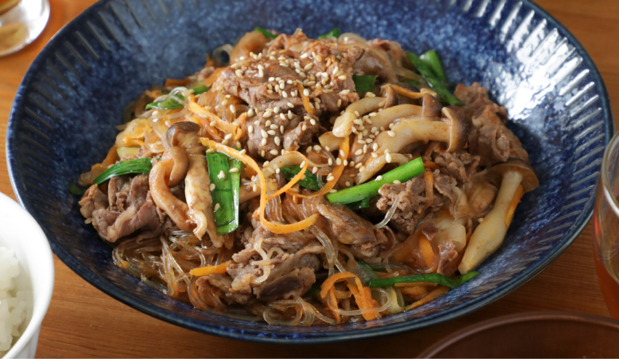 レンジ調理バッグで!ほったらかしチャプチェ イメージ画像