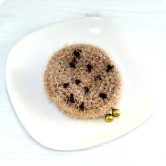 チョコチップクッキー小物入れ 完成画像