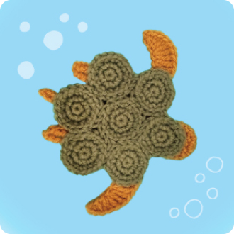 カメ 完成画像