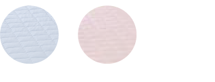 ブルー ピンク