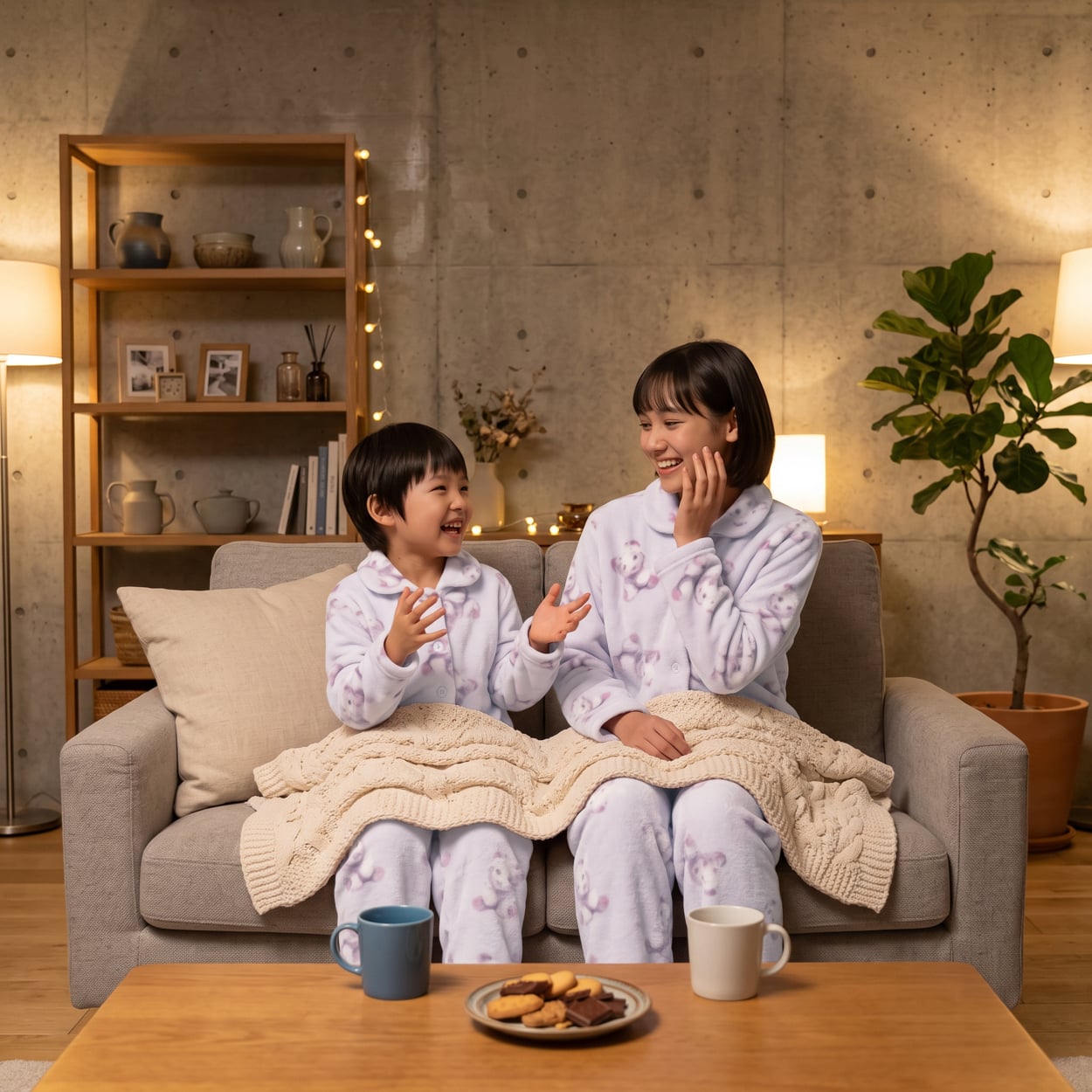 ホワイトタイガーパジャマ画像