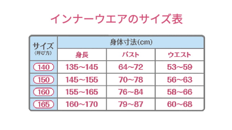 サイズ表