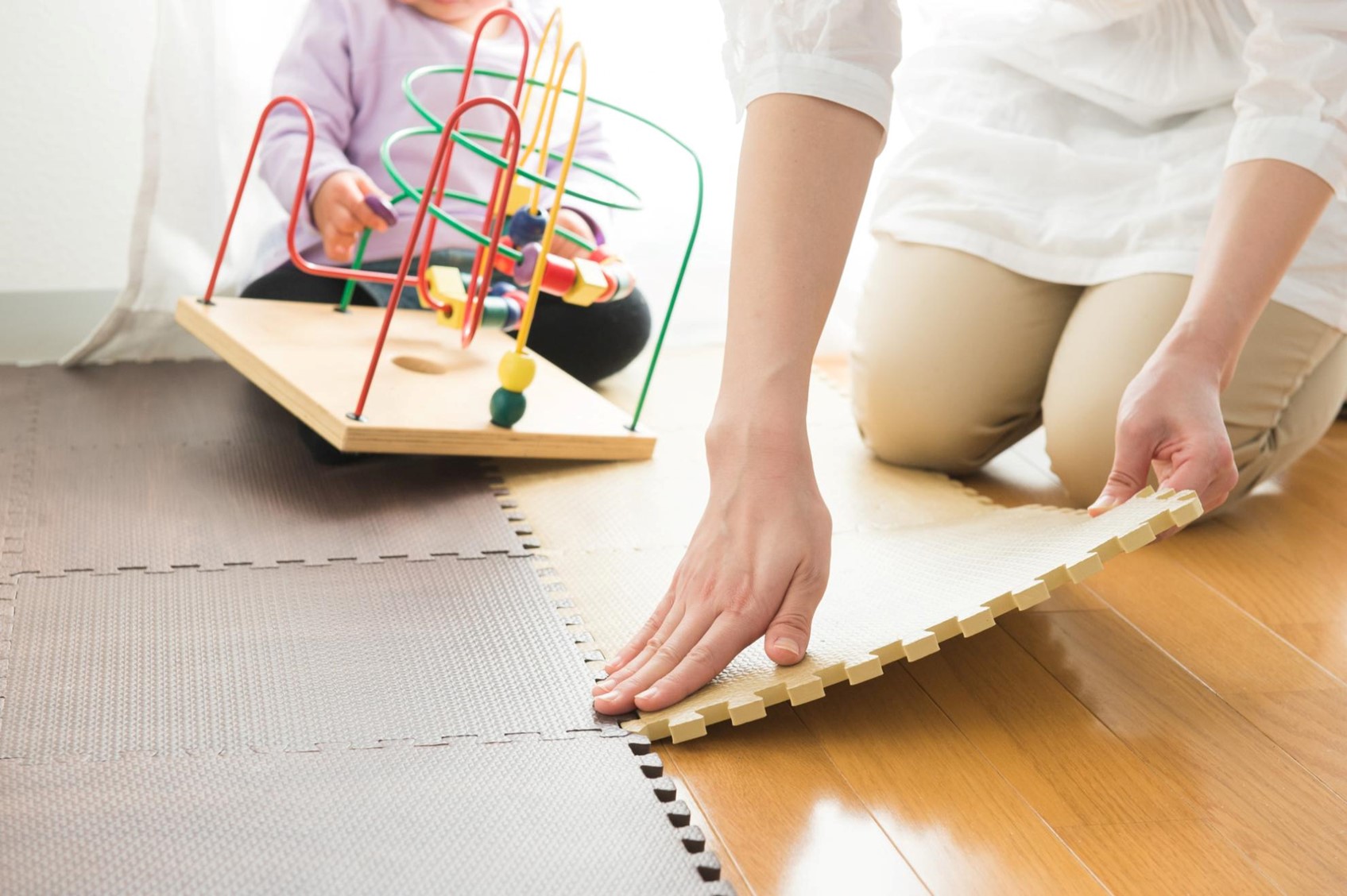 ケガを防ぐだけじゃない！プレイマットを利用する3つのメリット