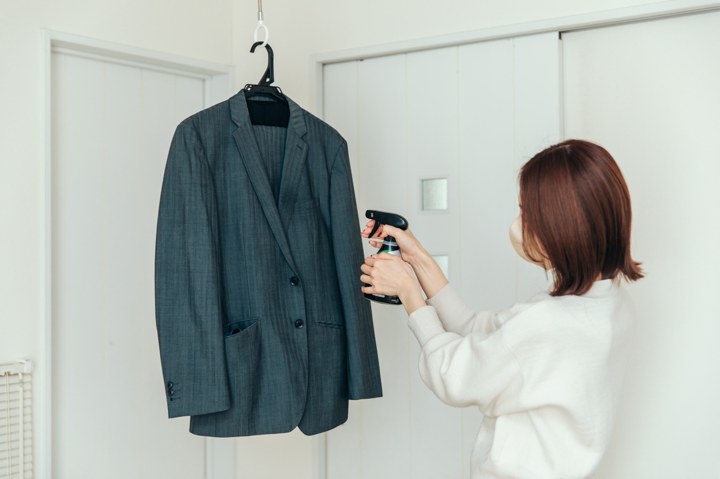 たたんだスーツにシワができた場合はどうしたら良い？