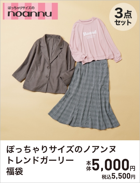 ぽっちゃりサイズのノアンヌトレンドガーリー福袋