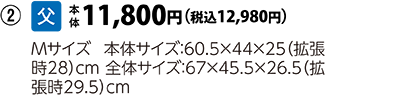 トップバリュ　カラフルジッパーキャリーＭ