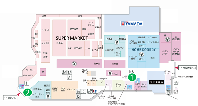 フロアマップ