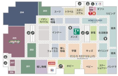 フロアマップ