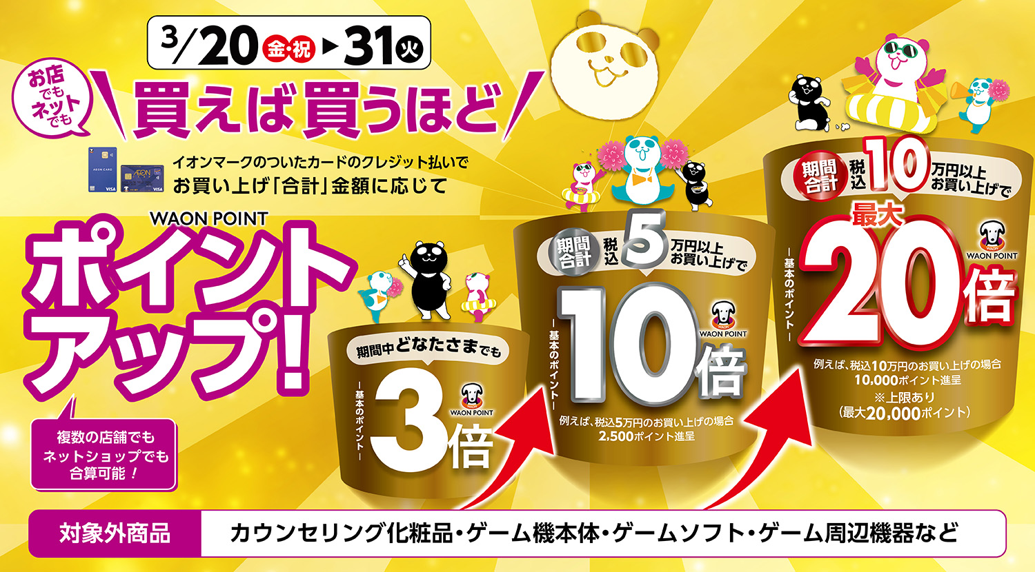 ポイントアップ