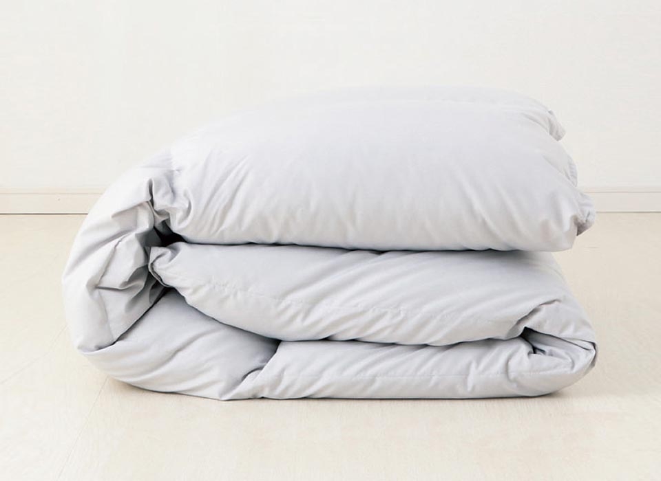 HOME COORDY 洗える羽毛掛け布団セミダブル