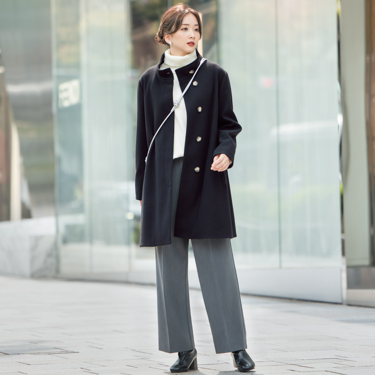 アリストトリスト ARISTRIST ATレザーPコート　XL アリストトリスト ARISTRIST ATレザーPコート XL アリストトリスト