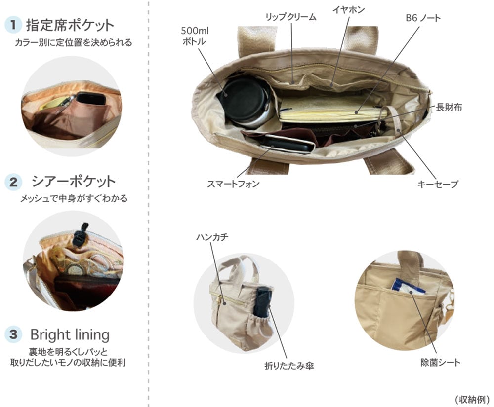 トップバリュ(TOPVALU) キッチリ 2WAY 手提げ | イオンスタイル