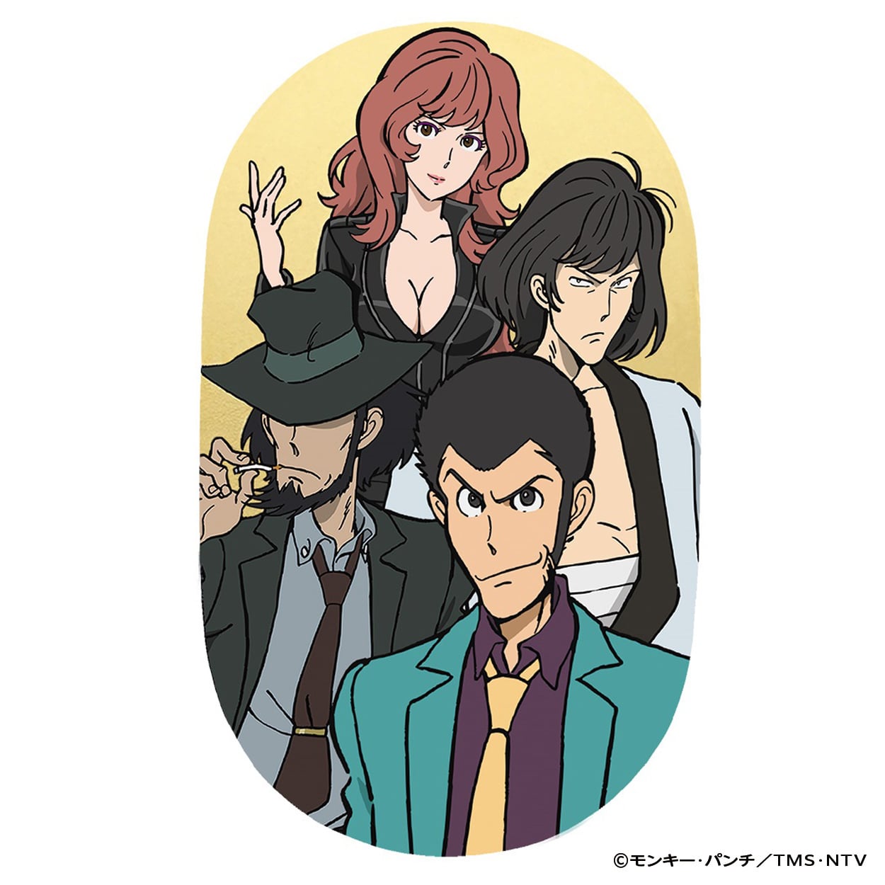 ルパン三世 アニメ化55周年記念オリジナル小判の表面