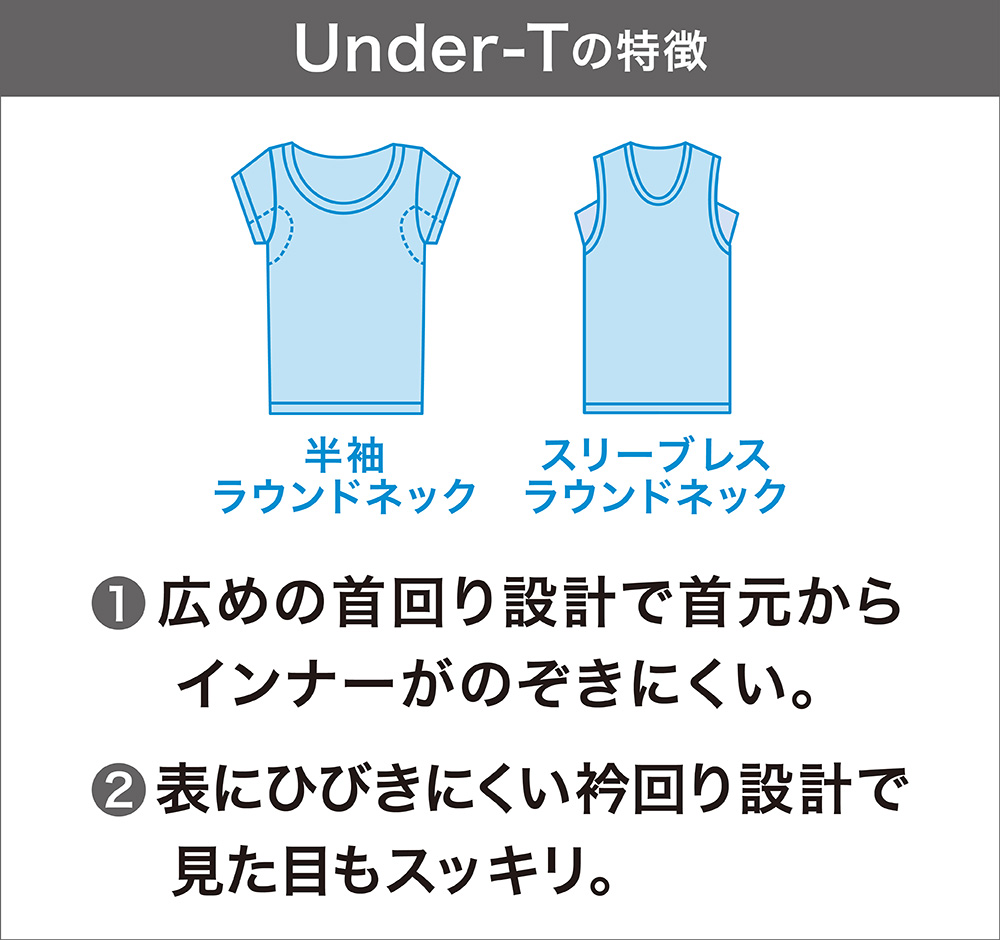 Under-Tの特徴